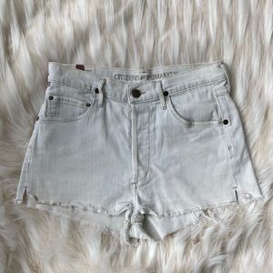 Light blue COH jean shorts